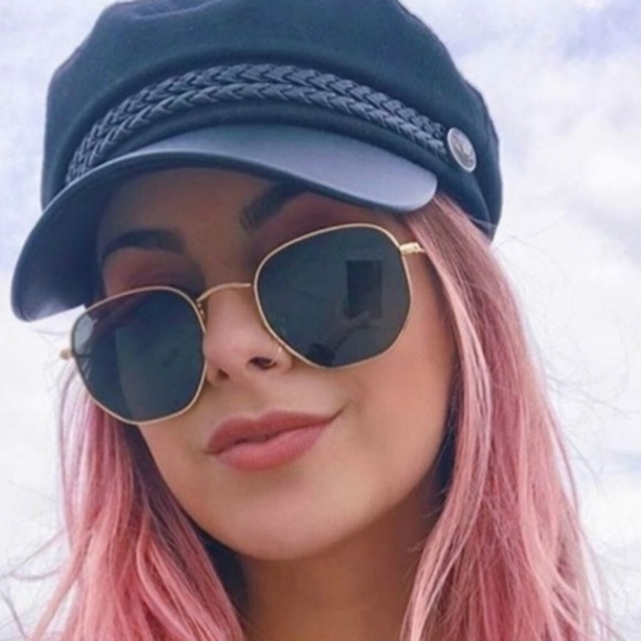 Urban Outfitters Accessories - NWOT Polygon Gold Sunglasses